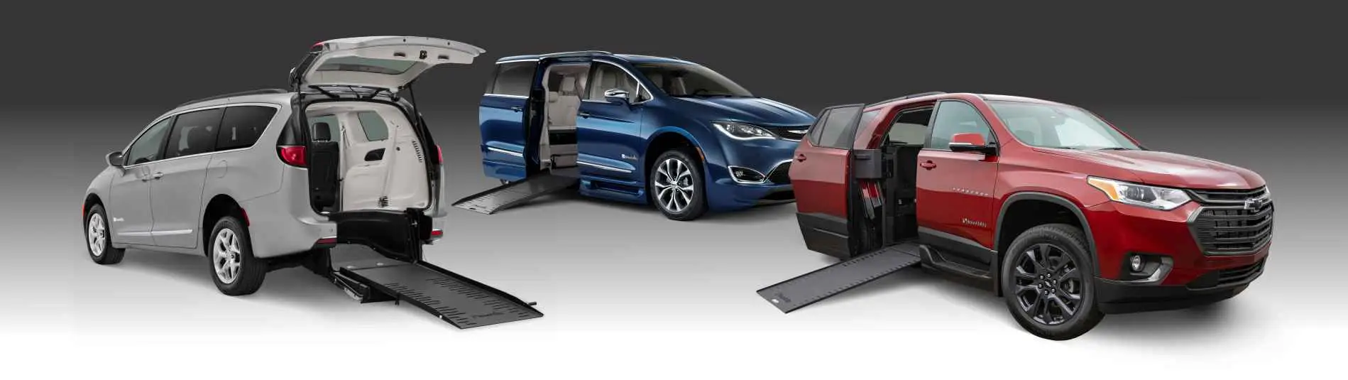 Side entry & rear entry wheelchair vans with side entry handicap SUV